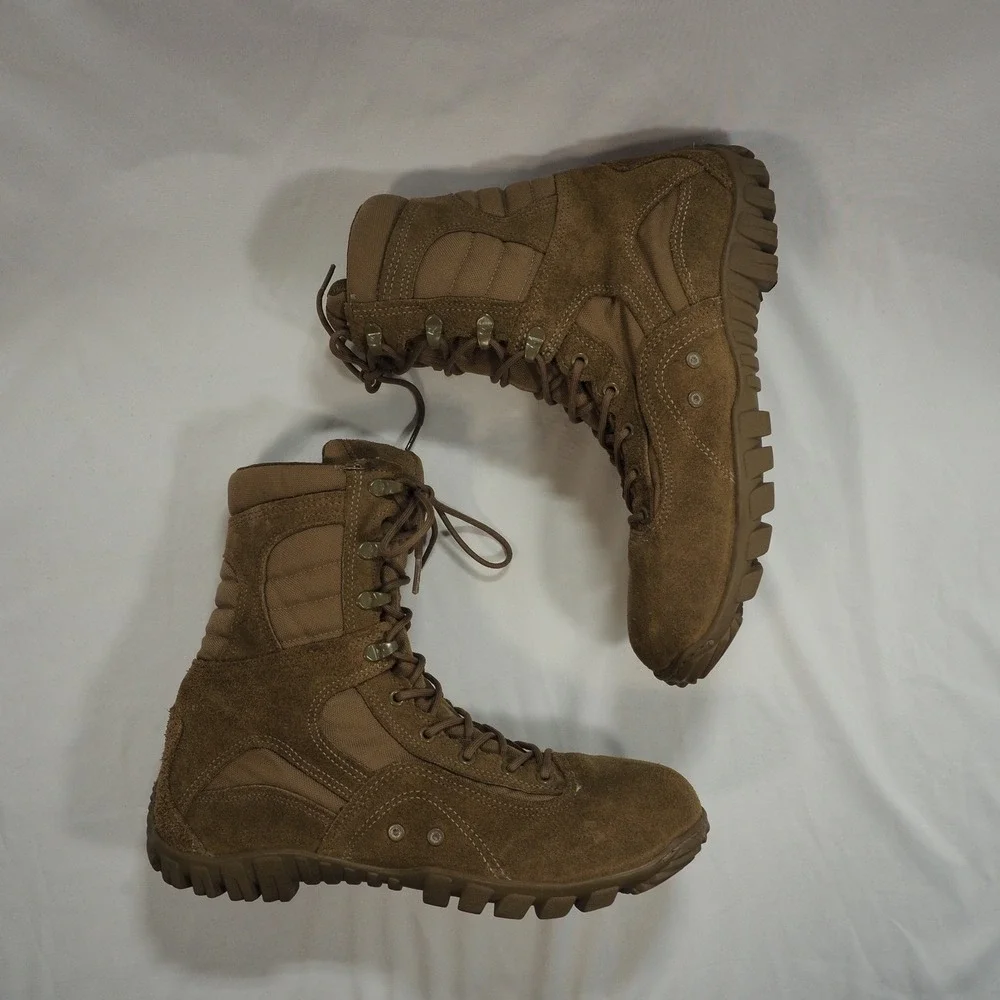 Belleville Boots Men 12 Coyote C333 Sabre Vibram Tactical Combat Military Hiking